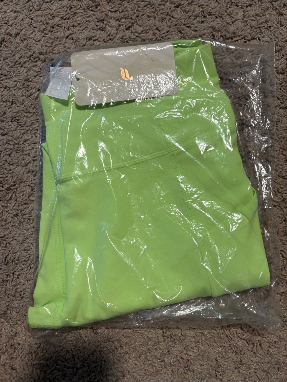 Fabletics Neon Green High-Rise Jeggings